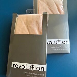 Revolution Pink Footed Tights (MC) NWT